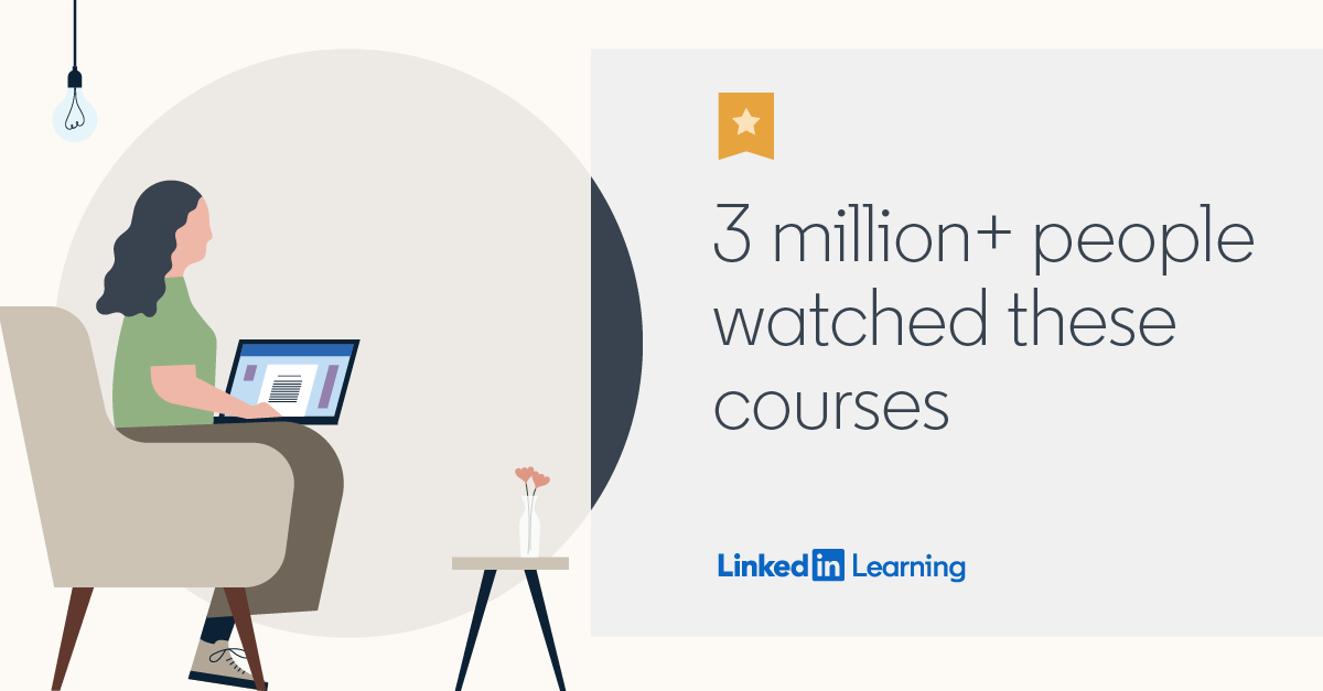 3 million plus people watched these courses