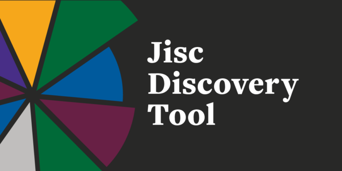 Jisc Discovery Tool